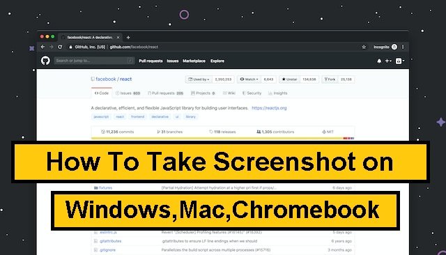 How To Take Screenshot on Windows, Mac, Chromebook