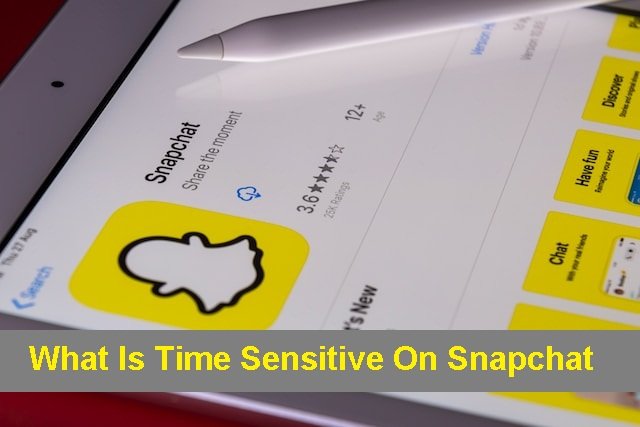 Snapchat Time Sensitive